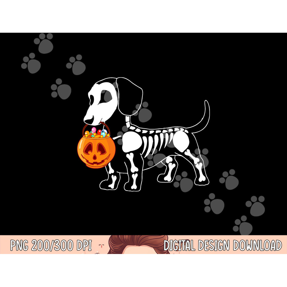 Dachshund Skeleton Halloween Happy Pumpkin png,sublimation copy.jpg