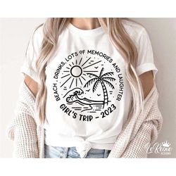 girl's trip 2023 svg, girls trip, svg file for cricut and silhouette, instant download