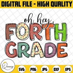 oh hey fourth grade png, 4th grade png, hello 4th grade png, fourth grade teacher png, fourth grade team png, back to