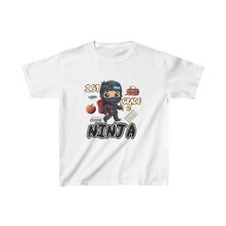 1st grade ninja shirt, kids back to school, first grade ninja shirt, 1st grade cute ninja shirt, 1st day of school shirt