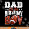 Dad Football birthday Boy Family Baller b-day Party png, sublimation copy.jpg