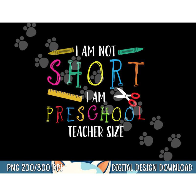 Preschool Teacher Short Pre-K Teacher png, sublimation copy.jpg