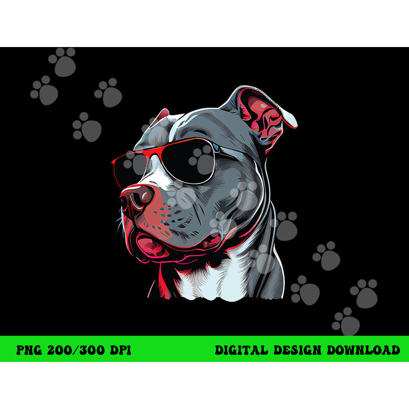 Dad Mom Cool Dog Sunglasses - Pitbull png, sublimation copy.jpg