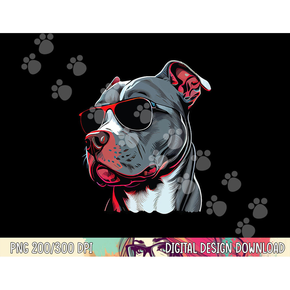 Dad Mom Cool Dog Sunglasses - Pitbull png, sublimation copy.jpg