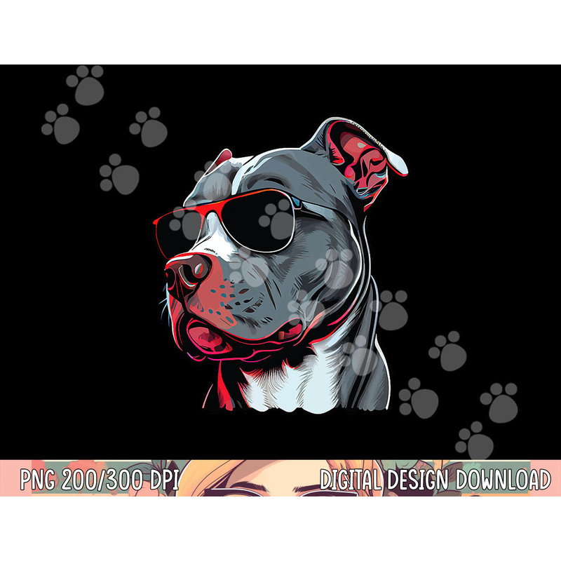Dad Mom Cool Dog Sunglasses - Pitbull png, sublimation copy.jpg
