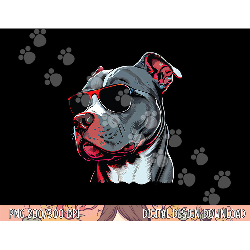 Dad Mom Cool Dog Sunglasses - Pitbull png, sublimation copy.jpg