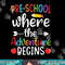 Preschool Where The Adventure Begins Shirt Pre-K Teacher png, sublimation copy.jpg