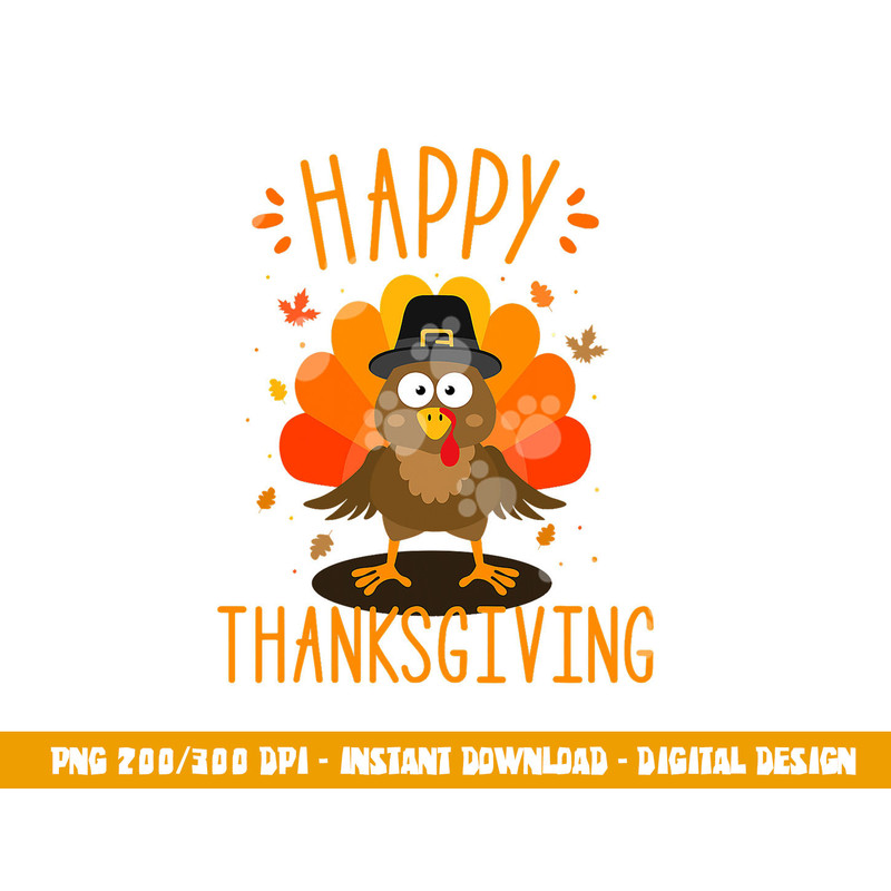 Happy thanksgiving for turkey day family dinner png, sublimation copy.jpg