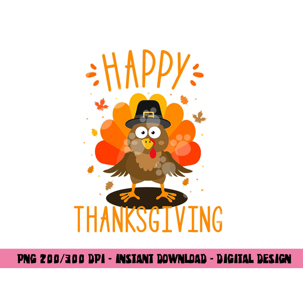 Happy thanksgiving for turkey day family dinner png, sublimation copy.jpg