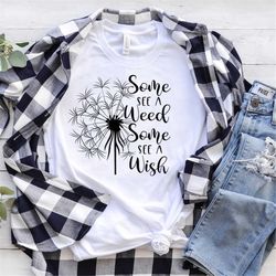 some see a wish dandelion svg, dandelion svg for shirt, inspirational quotes svg, dandelion weed or wish svg png eps dxf