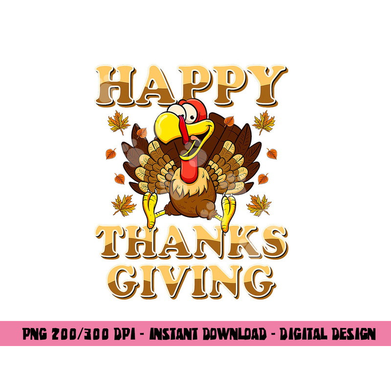 Happy Thanksgiving Shirt For Boys Girls Kids Turkey Day Gift png, sublimation copy.jpg