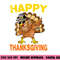 Happy Thanksgiving Shirts for Boys Girls Kids Pilgrim Turkey png, sublimation copy.jpg