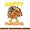 Happy Thanksgiving Shirts for Boys Girls Kids Pilgrim Turkey png, sublimation copy.jpg