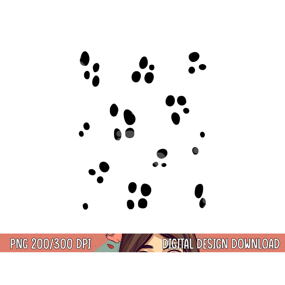 Dalmatian Dog Costume Shirt Kids Animal Funny Halloween png, sublimation copy.jpg