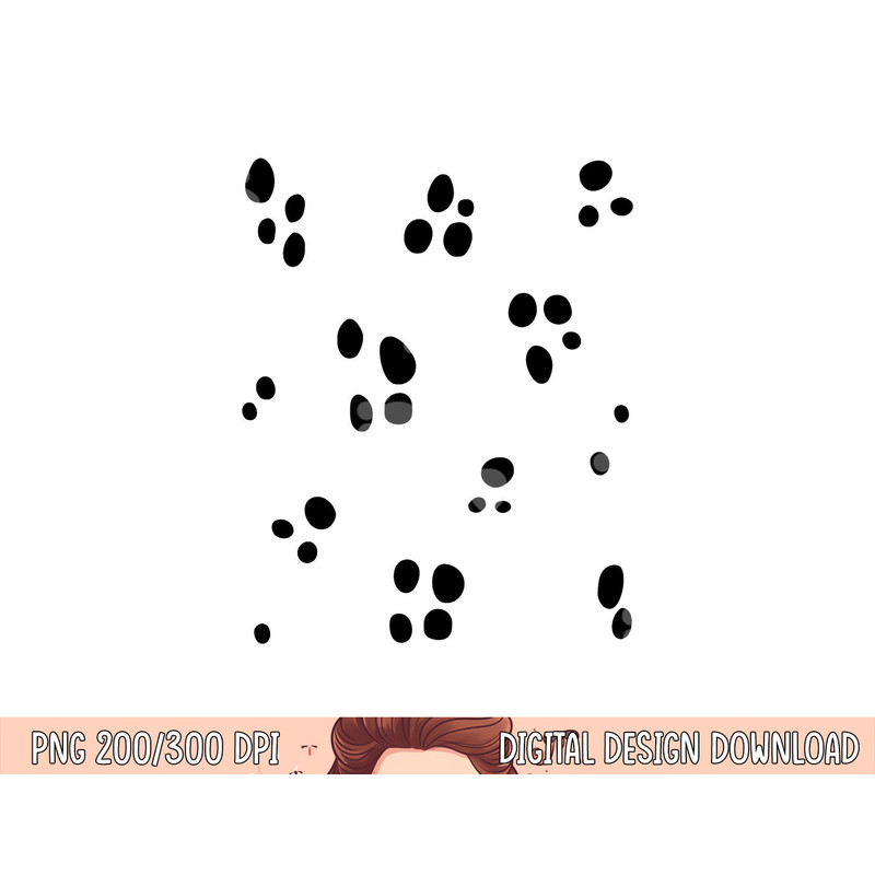 Dalmatian Dog Costume Shirt Kids Animal Funny Halloween png, sublimation copy.jpg