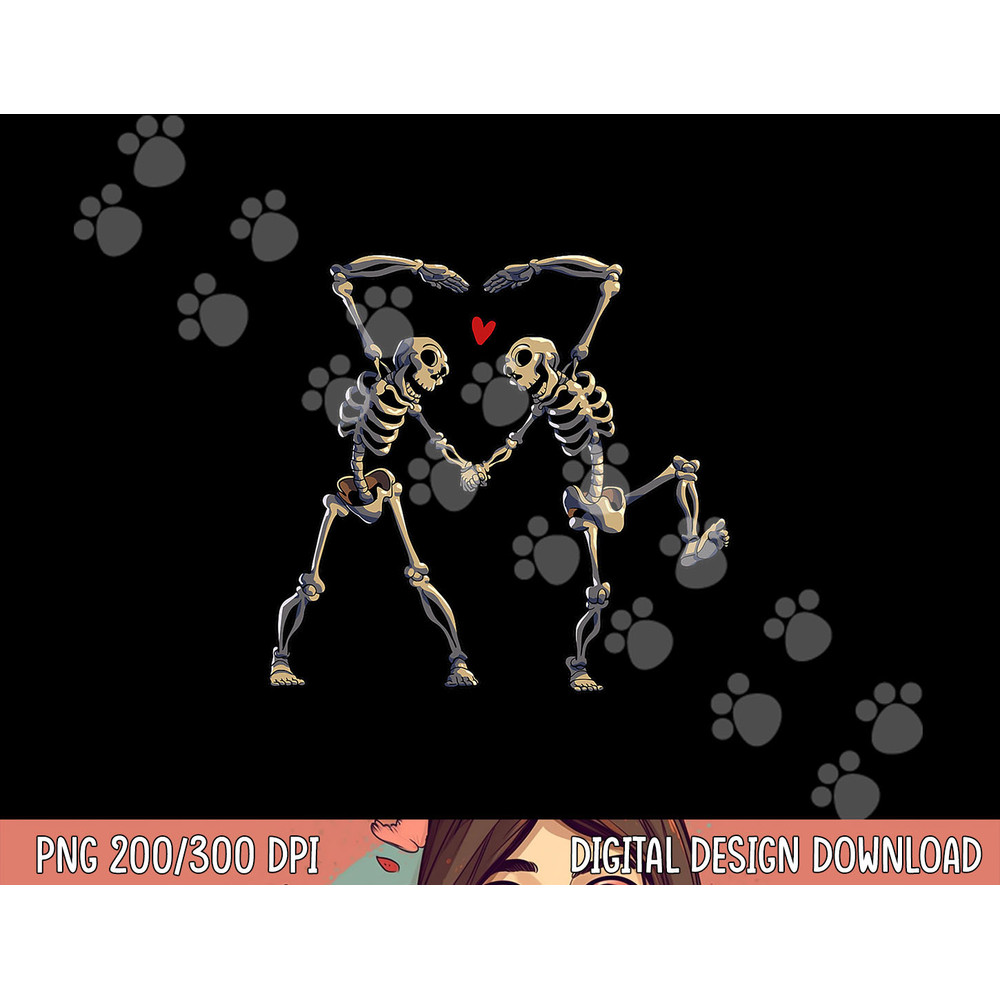 Dance Halloween Women Girls Dancing Skeleton Heart png, sublimation copy.jpg
