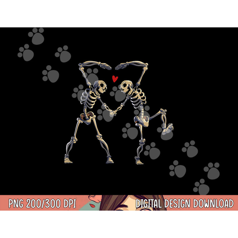 Dance Halloween Women Girls Dancing Skeleton Heart png, sublimation copy.jpg