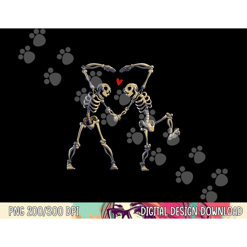 Dance Halloween Women Girls Dancing Skeleton Heart png, sublimation copy.jpg