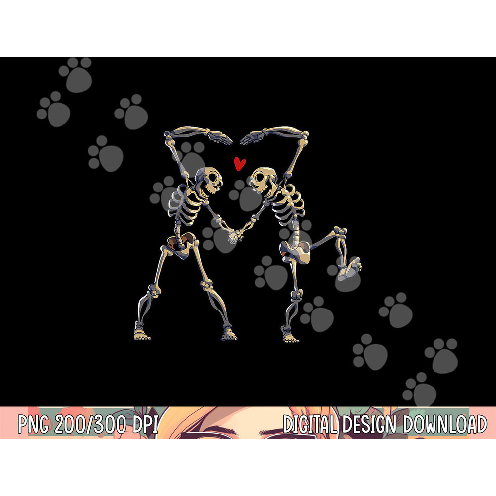 Dance Halloween Women Girls Dancing Skeleton Heart png, sublimation copy.jpg