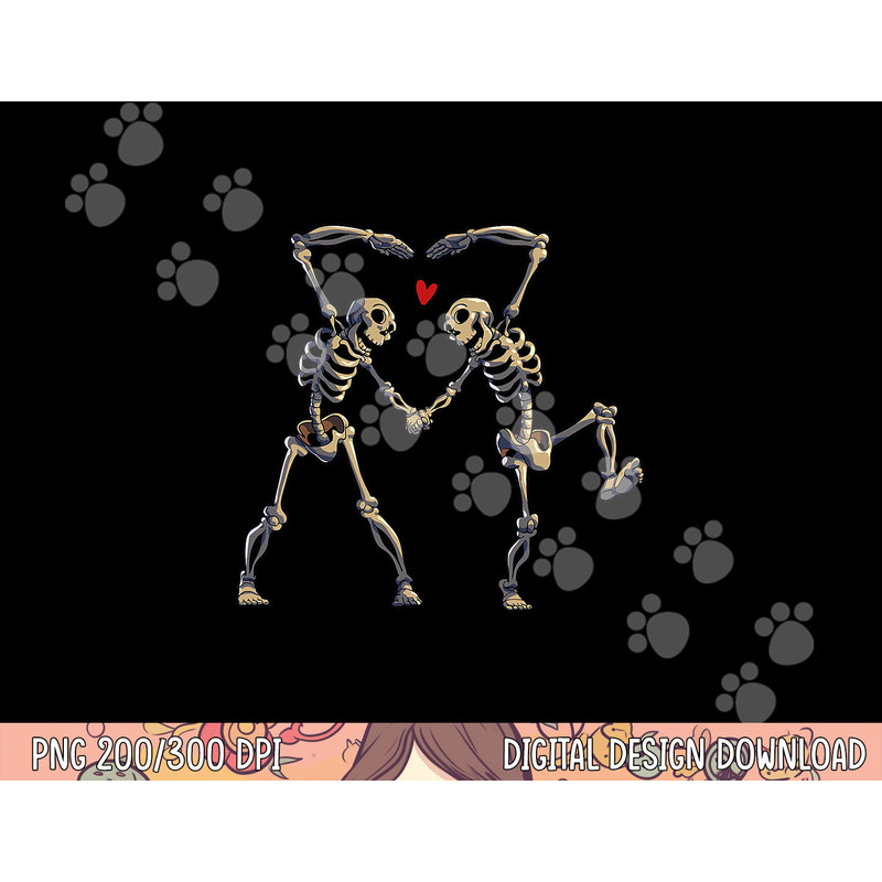 Dance Halloween Women Girls Dancing Skeleton Heart png, sublimation copy.jpg