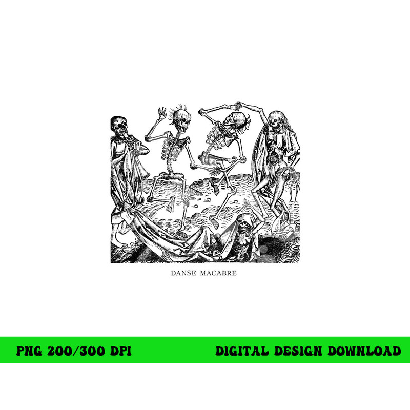 Dance of Death Danse Macabre Skeleton Skull Halloween png, sublimation copy.jpg