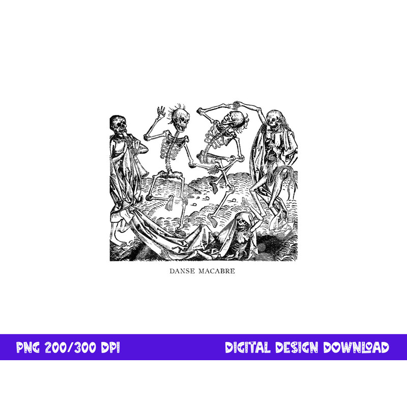 Dance of Death Danse Macabre Skeleton Skull Halloween png, sublimation copy.jpg