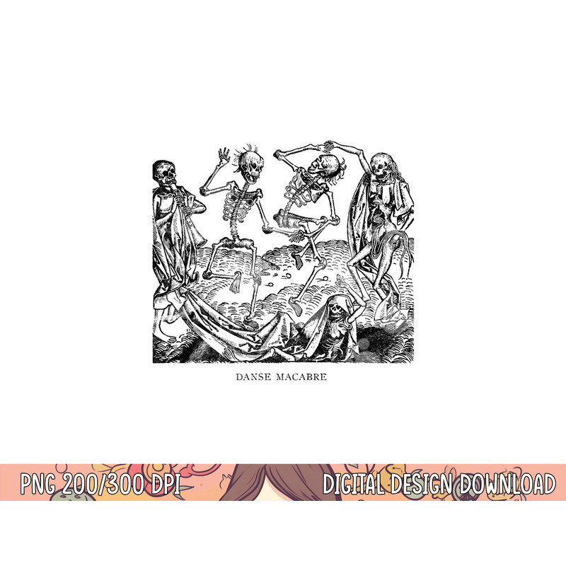 Dance of Death Danse Macabre Skeleton Skull Halloween png, sublimation copy.jpg