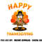 Happy thanksgiving with cute turkey for holiday season png, sublimation copy.jpg
