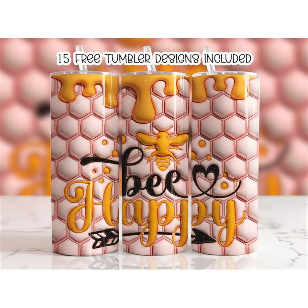 MR-28202318157-3d-inflated-bee-happy-tumbler-wrap-design-bee-honeycomb-image-1.jpg