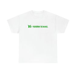 bi-shrexual funny shrek meme t-shirt