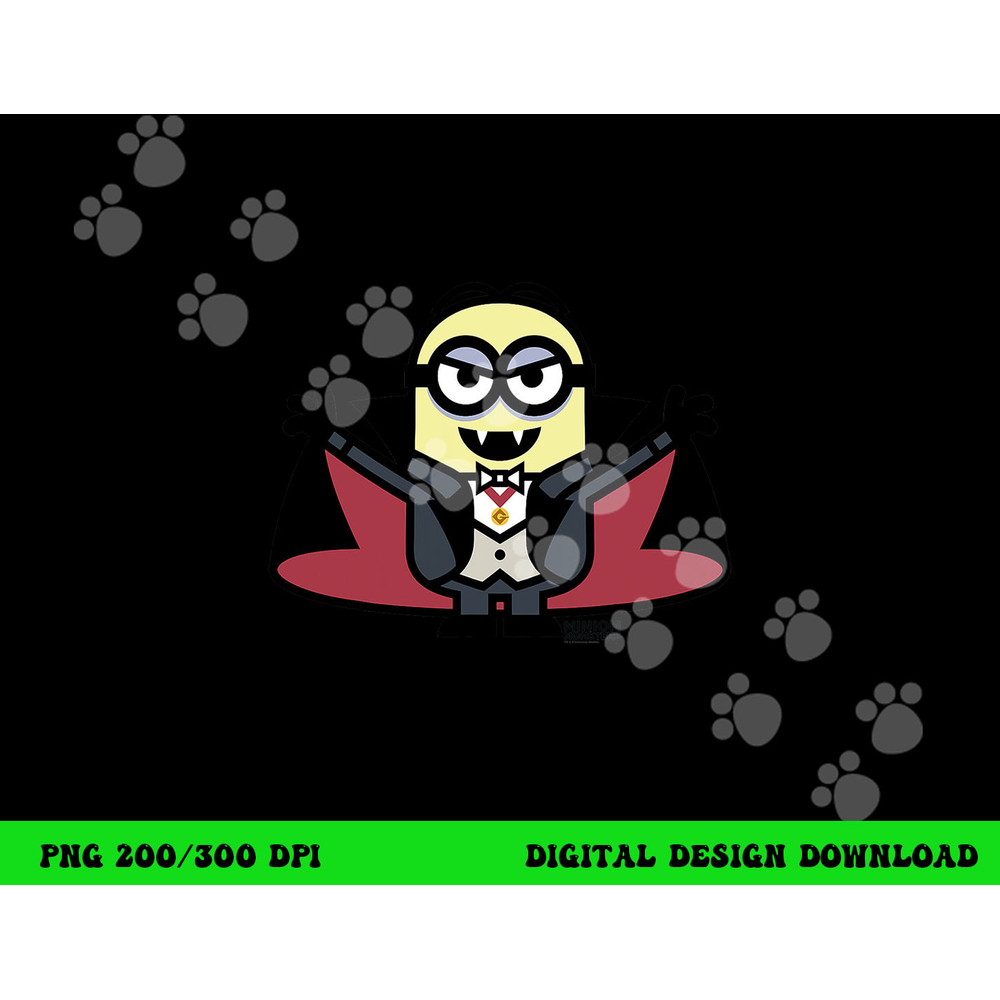 Despicable Me Dracula Halloween Monster Graphic png, sublimation copy.jpg