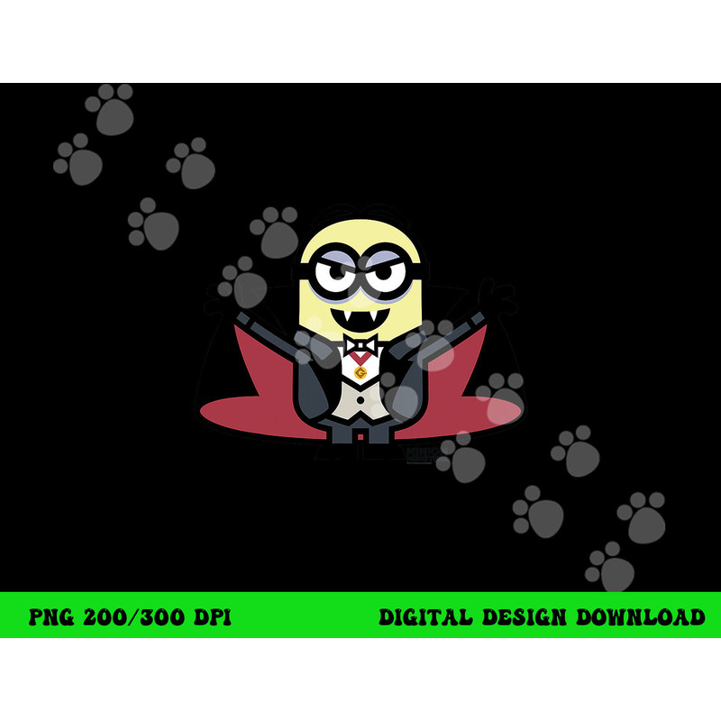 Despicable Me Dracula Halloween Monster Graphic png, sublimation copy.jpg