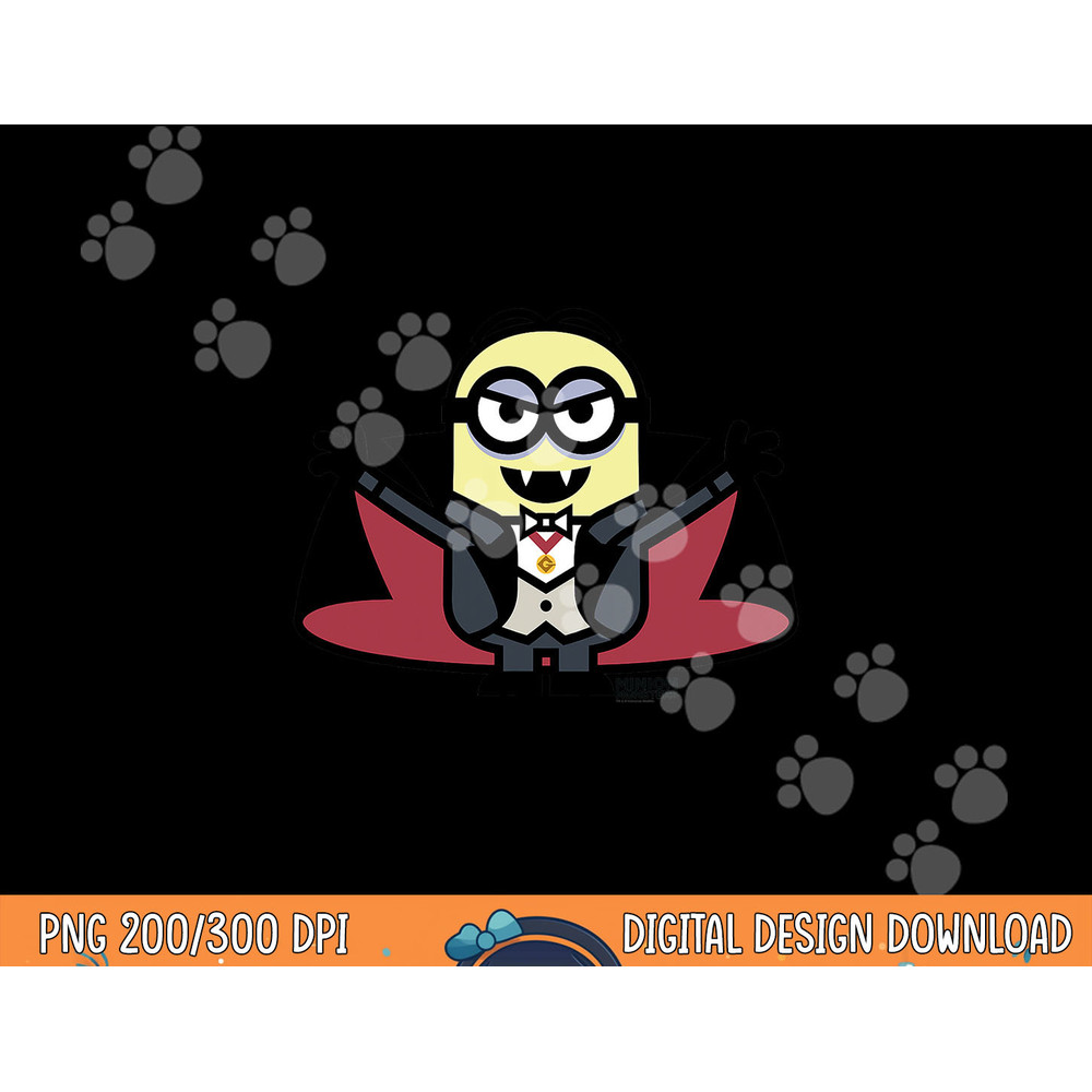 Despicable Me Dracula Halloween Monster Graphic png, sublimation copy.jpg