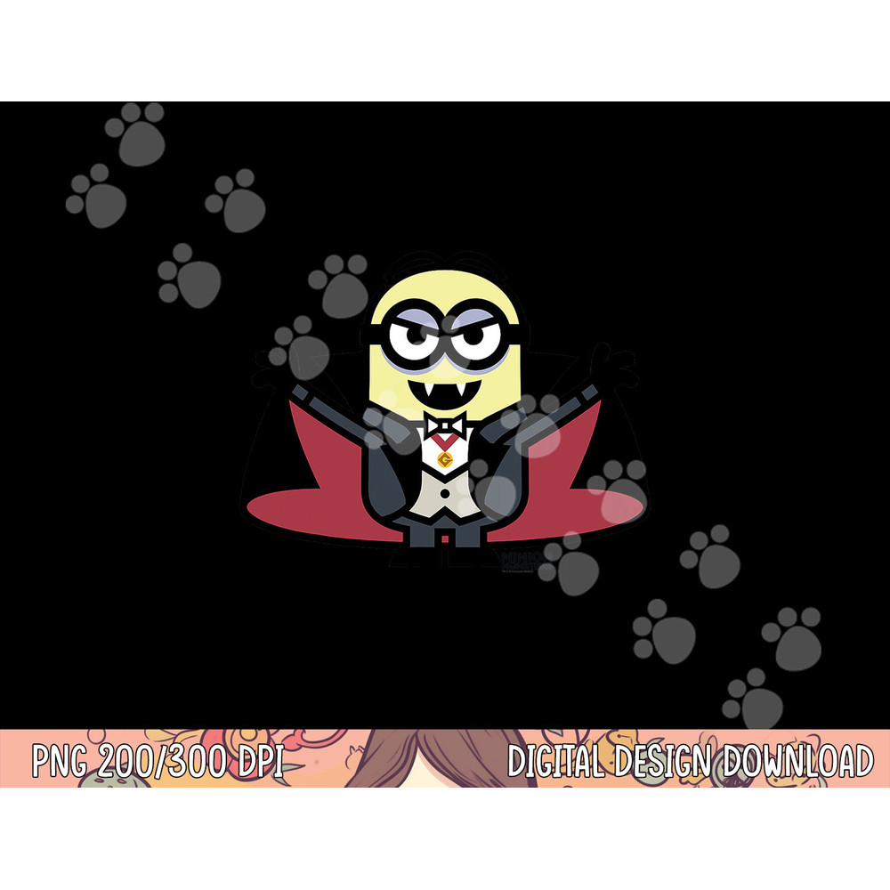 Despicable Me Dracula Halloween Monster Graphic png, sublimation copy.jpg