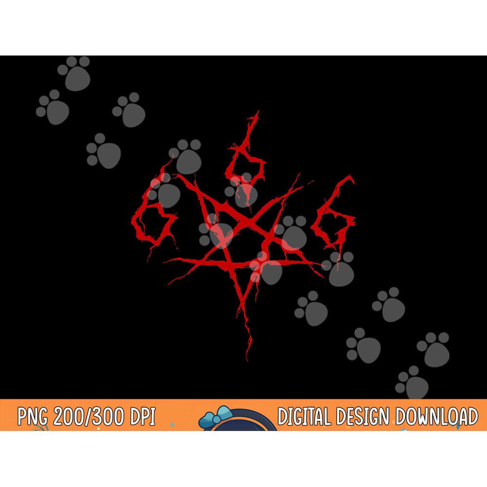 Devil Satan Satanic 666 Pentagram Occult Horror Halloween png, sublimation copy.jpg