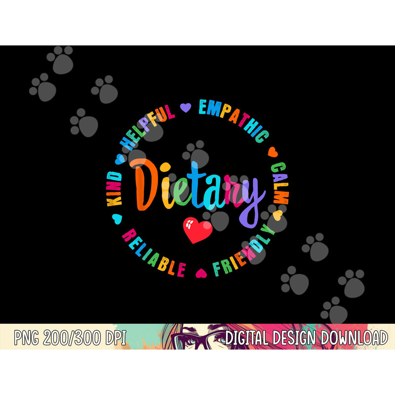 Dietary Appreciation Week healthcare workers Women Dietitian png,sublimation copy.jpg