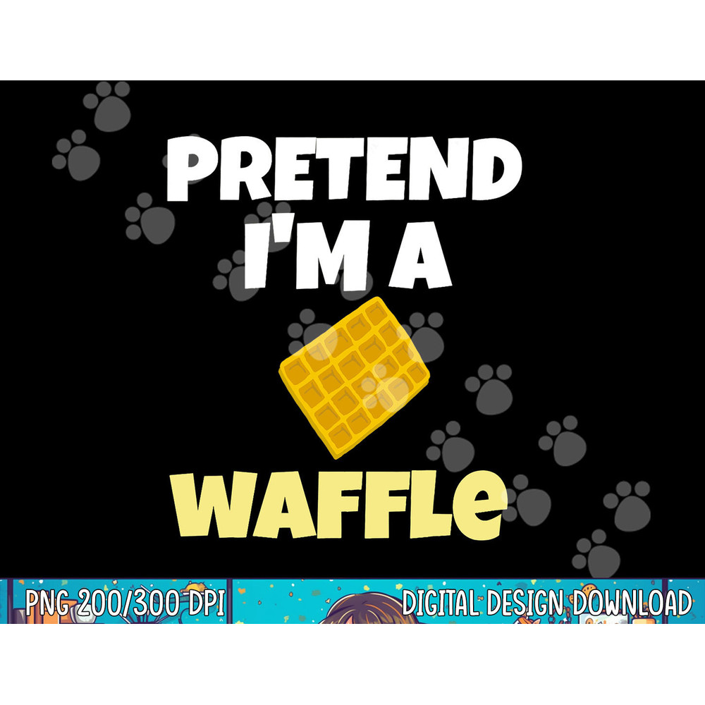 Pretend I m A Waffle Halloween Costume png, sublimation copy.jpg