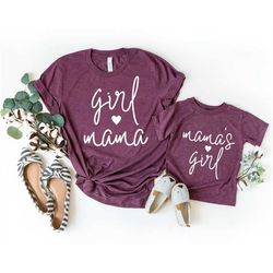mama's girl svg, girl mama svg, mama and me matching shirt svg, mom and daughter shirt svg, mommy and me svg, cut file f