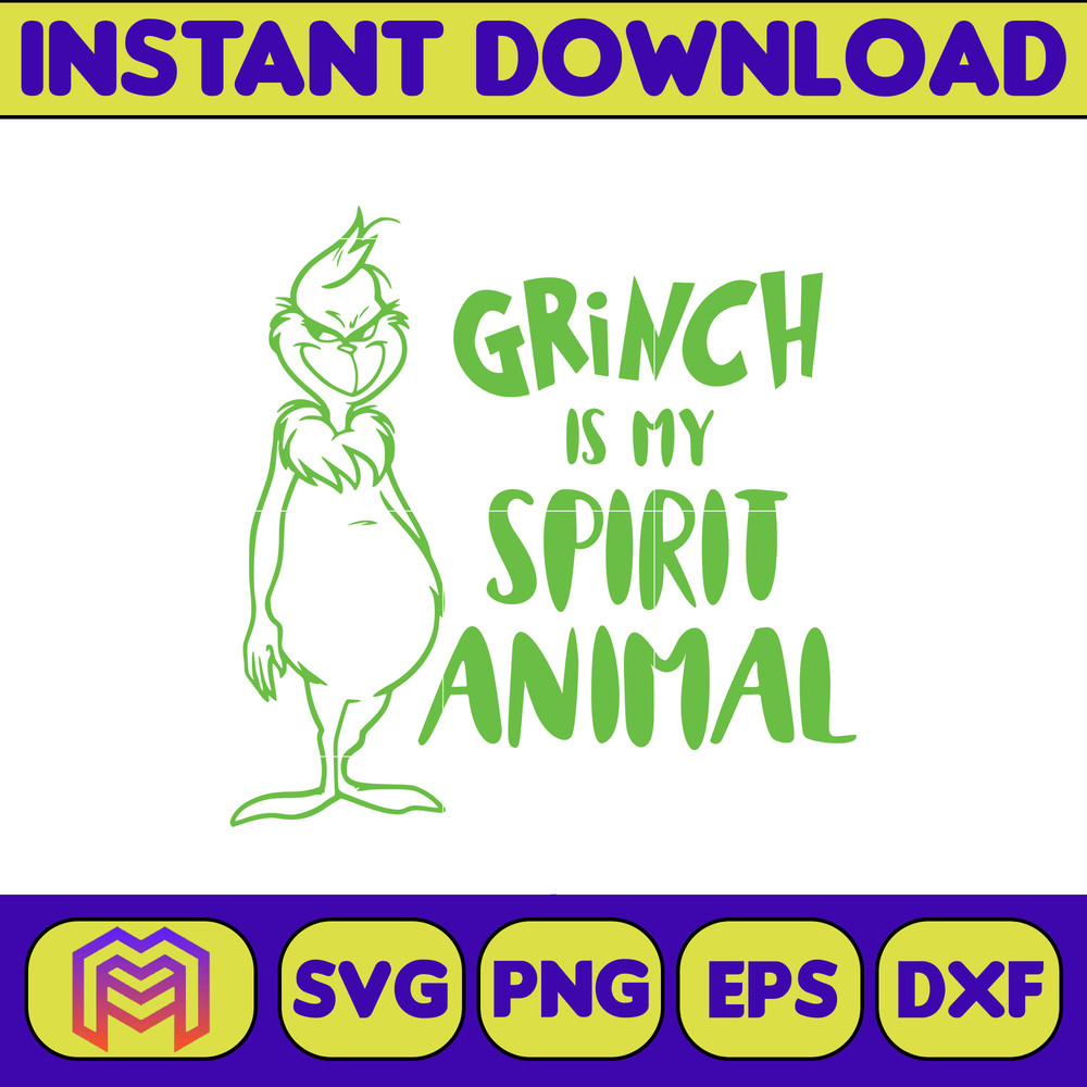 Grinch SVG, Grinch Christmas Svg, Grinch Face Svg, Grinch Hand Svg, Clipart Cricut Vector Cut File, Instant Download (285).jpg