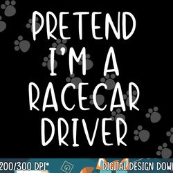 pretend race car driver costume halloween lazy easy racecar png, sublimation copy