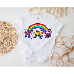 human rights shirt, equality shirt, lgbtq t-shirt, pride shirt, lgbtq pride shirt, human rights awareness shirt, rainbow