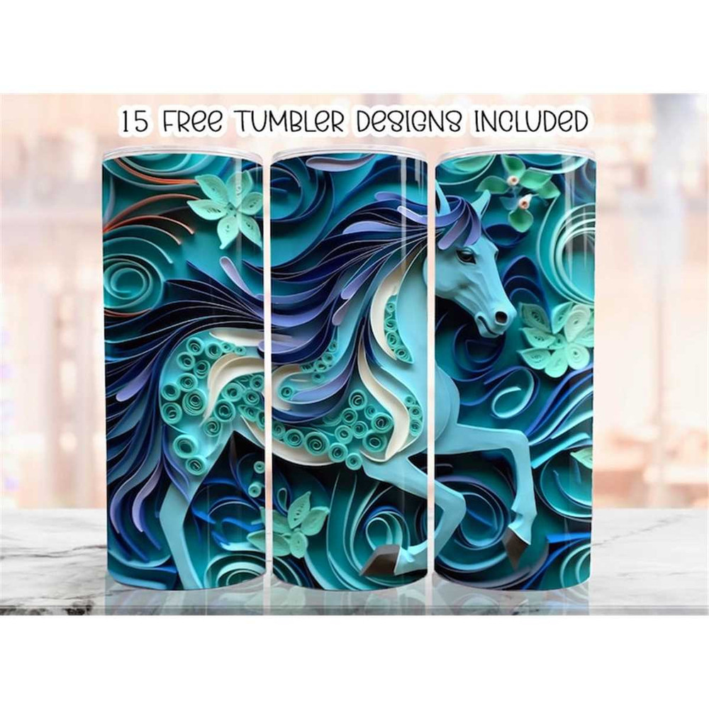 MR-282023212642-3d-teal-horse-tumbler-wrap-20-oz-skinny-tumbler-sublimation-image-1.jpg