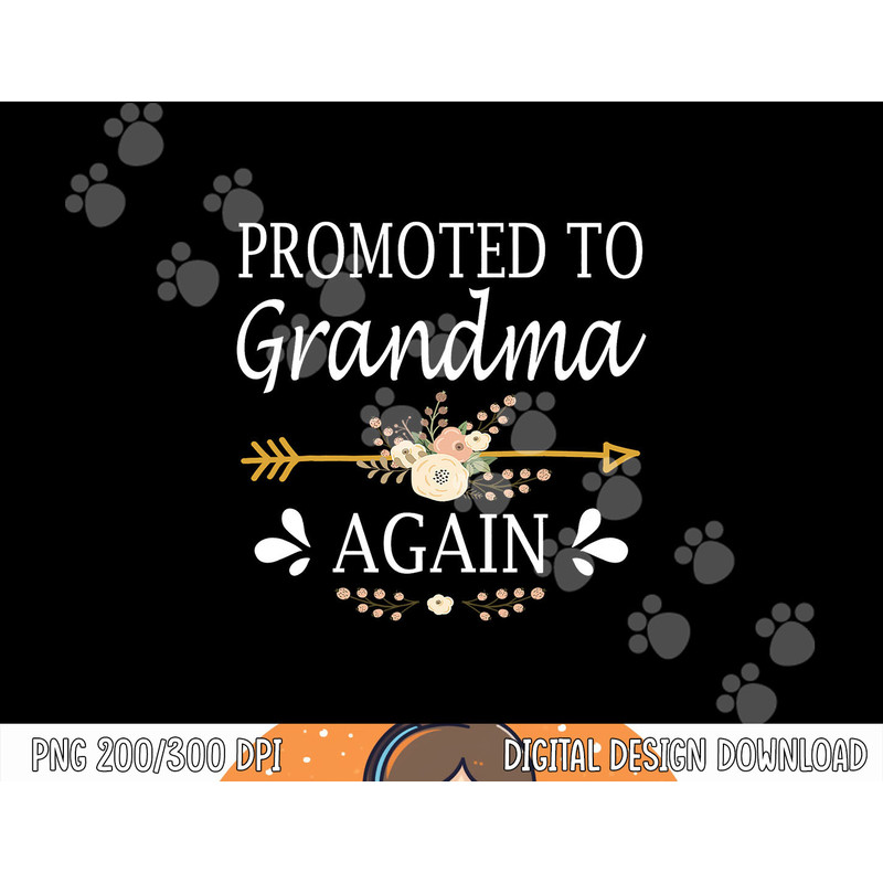 Promoted To Grandma Again Shirt Mothers Day Gifts png, sublimation copy.jpg
