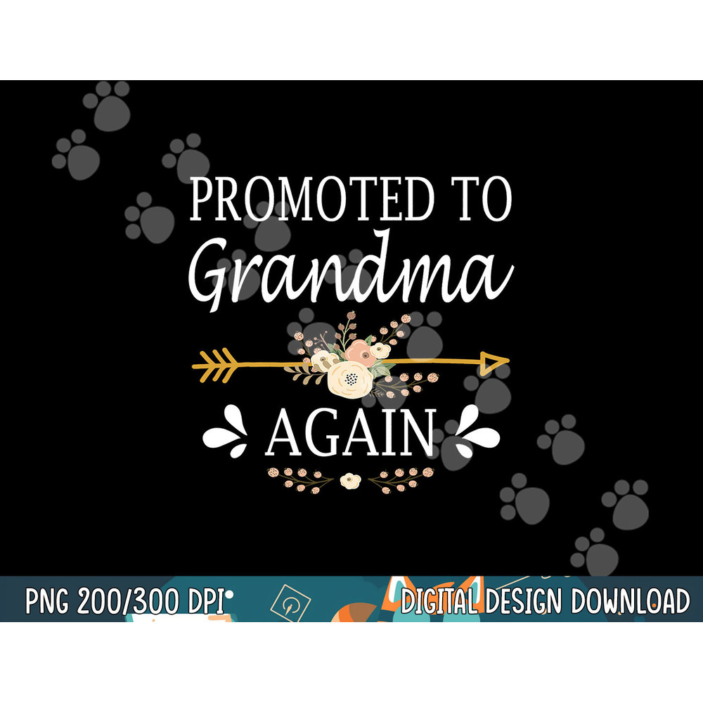 Promoted To Grandma Again Shirt Mothers Day Gifts png, sublimation copy.jpg