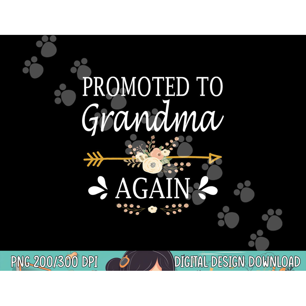 Promoted To Grandma Again Shirt Mothers Day Gifts png, sublimation copy.jpg
