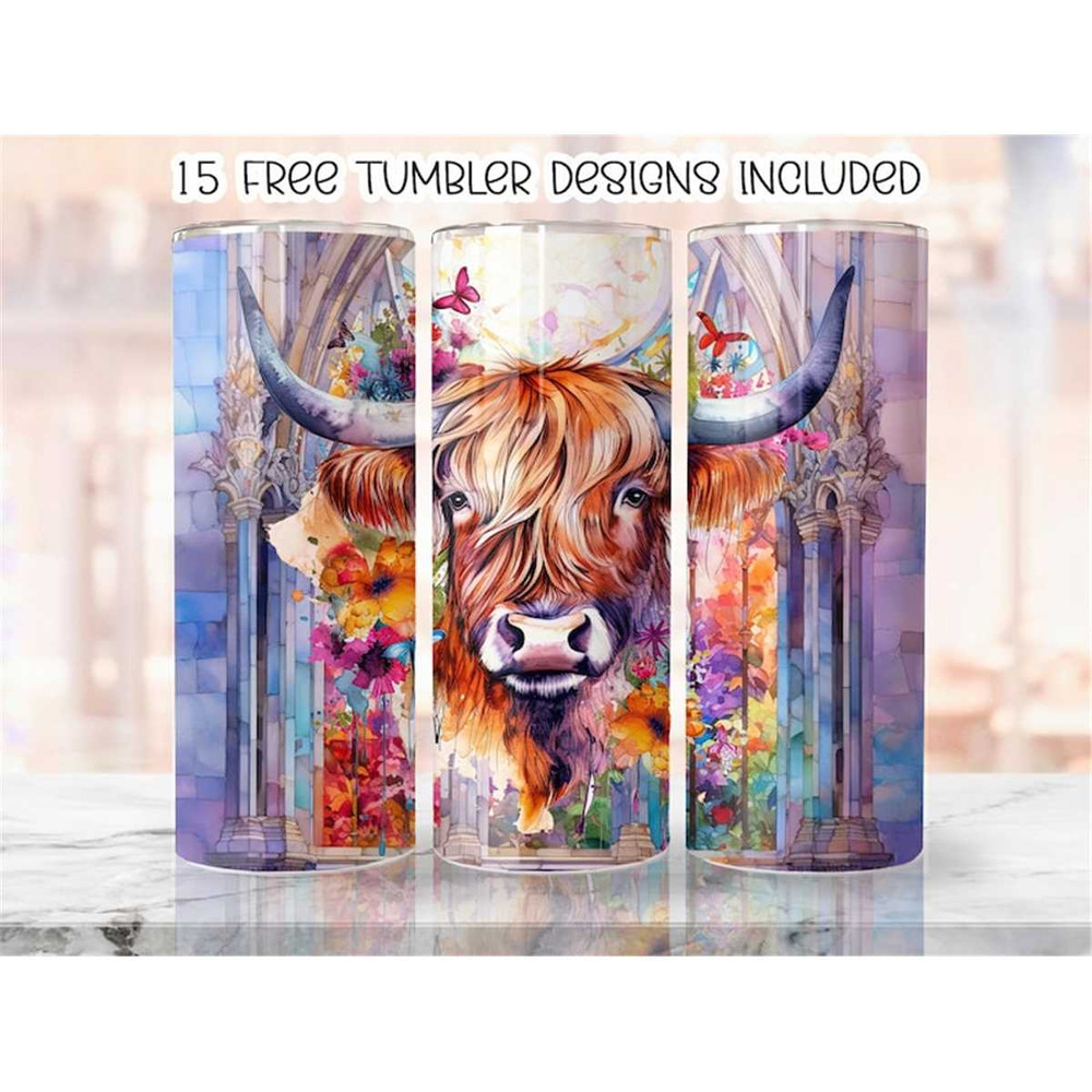 MR-28202322557-highland-cow-20-oz-skinny-tumbler-sublimation-design-cow-boho-image-1.jpg