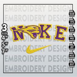 NCAA Embroidery Files, Nike Northern Iowa Panthers Embroidery Designs, Machine Embroidery Files, NCAA Iowa Panthers