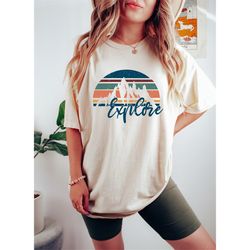 Adventure Shirt, Explore Shirt, Camper Gift Shirt, Adventurer Gift, Camping Shirt, Camper Shirt, Hiking Shirt, Outdoor S