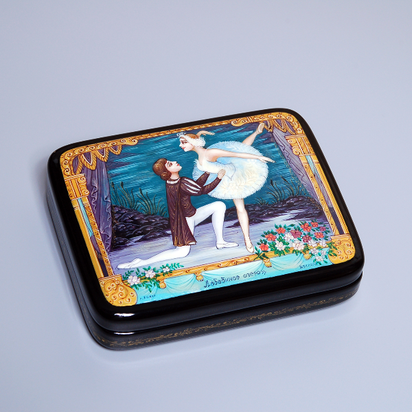 Swan Lake ballet lacquer box