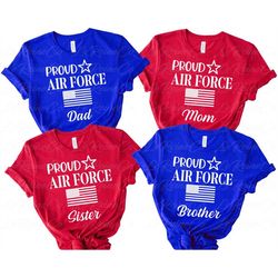 proud air force family bundle, 8 designs, us military svg, mom, dad, sister, brother, grandma, grandpa, aunt, uncle, cri